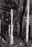 The minicolumns in White Arch Series, Ogof Ffynnon Ddu. Flash by Tarquin and Malcolm Reid, camera by Becky Wilton-Jones, setup by Tarquin and Becky Wilton-Jones.