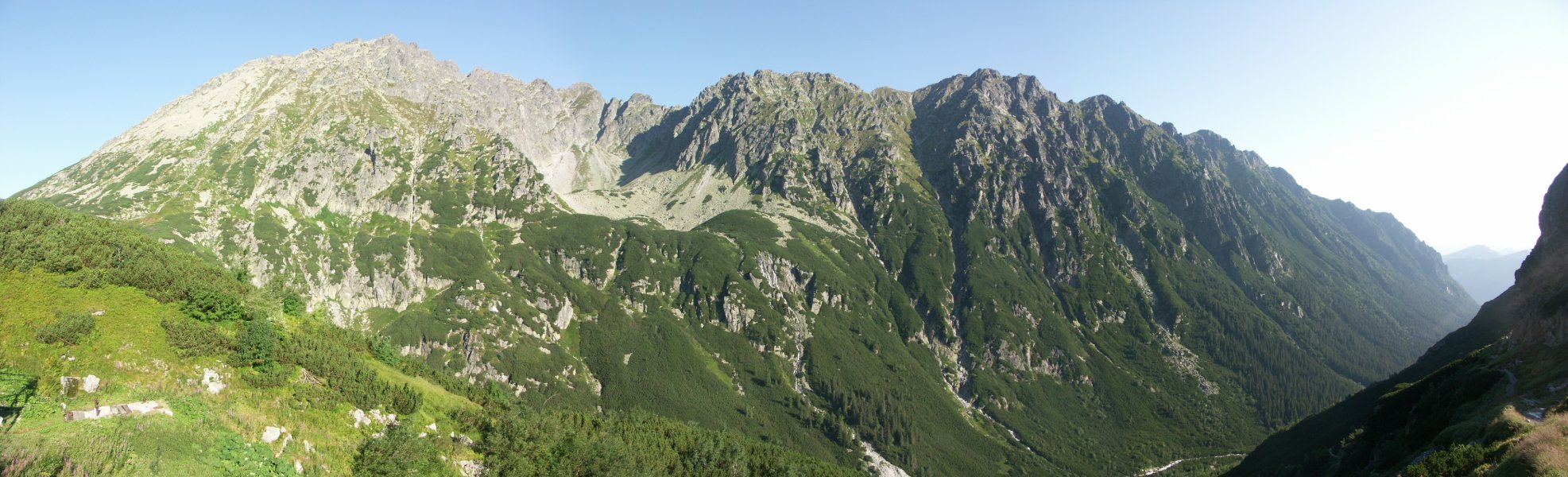 High Tatry Panorama from Walentcowa