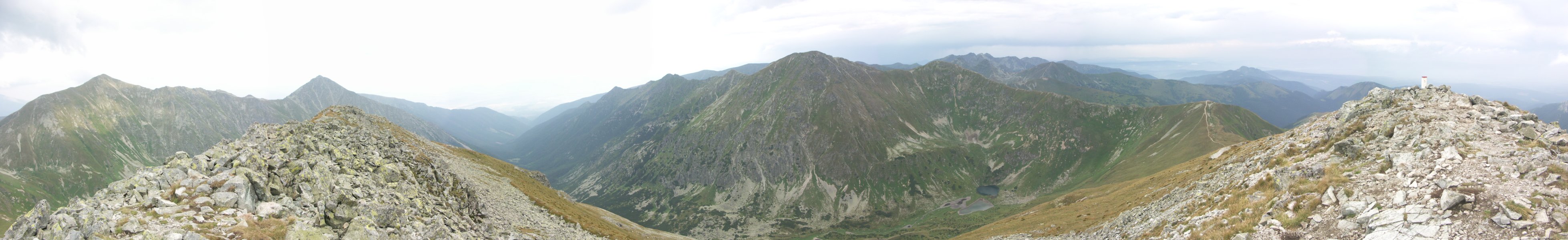 Panorama from Starorobociański